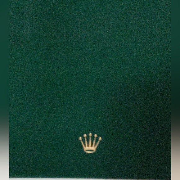 100% Authentic Rolex Green Gift Bag- BRAND NEW 8 x 10.5 - Picture 2 of 6